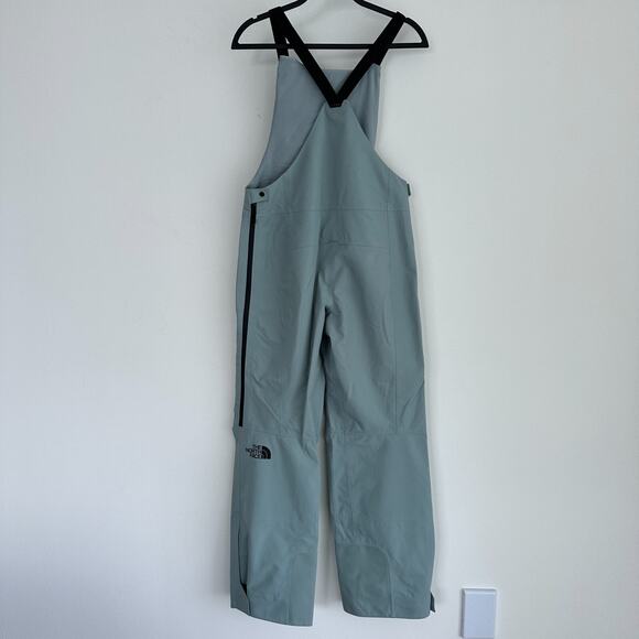 The North Face Ceptor Bibs Pant Womens Medium Blue Silver Ski Snowboard Dryvent - Picture 8 of 15